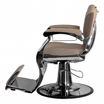 Fotel Gabbiano Carlo barberski brązowy dostępny w 48h Fotele barberskie Gabbiano 5906717417597