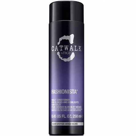 Odżywka Tigi Catwalk Fashionista Violet do włosów farbowanych, blond, siwych i z pasemkami 250ml Odżywka do włosów blond Tigi 615908421538