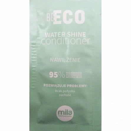 Odżywka Mila Professional Be Eco Water Shine nawilżająca do włosów, saszetka 10ml Odżywki do włosów Mila 5907688774924