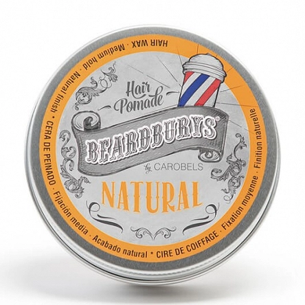 Pomada Beardburys Natural Hair do stylizacji włosów 100ml Beardburys Beardburys 8431332127547