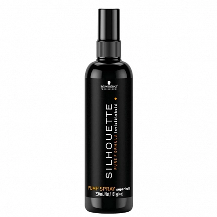 Spray Schwarzkopf Silhouette Pump Super Hold, utrwalający do włosów z atomizerem 200ml Spraye do włosów Schwarzkopf 4045787675368