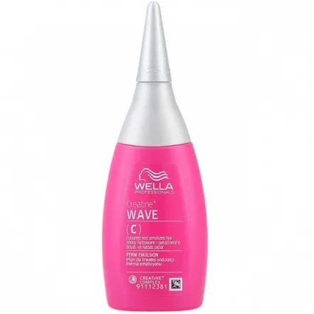 Trwała do włosów Wella Creatine+ Wave C, do włosów farbowanych i uwrażliwionych 75ml Trwała i prostowanie Wella 8005610437972