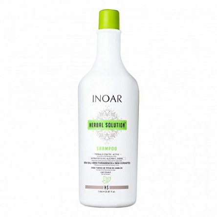 Szampon INOAR Herbal Solution wzmacniający do włosów 1000ml  Szampony wzmacniające Inoar 7898581080893