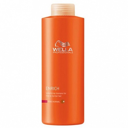 Szampon Wella Enrich Thick, nawilżający 1000ml Szampony nawilżające Wella 4015600118037