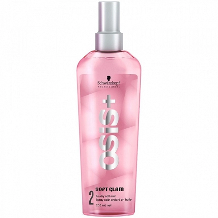 Spray Schwarzkopf OSIS+ Soft Glam mgiełka wygładzająco nabłyszczająca do włosów 200ml Nabłyszczacz do włosów spray Schwarzkopf 4045787339154