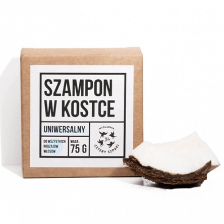 Szampon 4 Szpaki kostce naturalny pielęgnujący do włosów 75g  Szampony do włosów 4 Szpaki 5906660352389