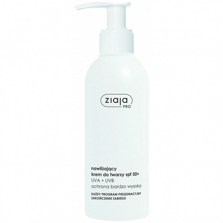 Krem Ziaja PRO do twarzy nawilżający SPF 50+ 200ml kremy nawilżające Ziaja PRO 5901887032977