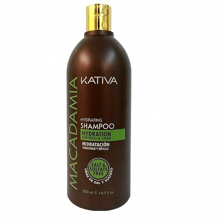 Szampon Kativa Macadamia, nawilżający 500ml Szampony nawilżające Kativa 7750075022263