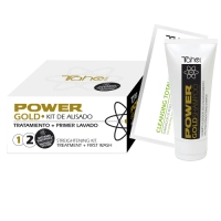 Zestaw Tahe POWER GOLD SHAMPOO  profesjonalny mini do prostowania organicznego