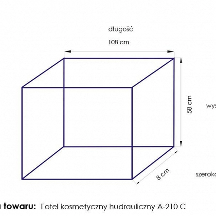 Fotel kosmetyczny Activ A210C PEDI Fotele kosmetyczne Activ 5906717401176