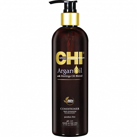 Odżywka CHI Argan Oil do włosów zniszczonych 340ml Odżywki do włosów zniszczonych Farouk 633911749302