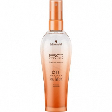 Mgiełka Schwarzkopf BC Oil Miracle Argan Oil Mist bez spłukiwania regenerująca z olejkiem arganowym 100ml Odżywka regenerująca włosy Schwarzkopf 4045787291797