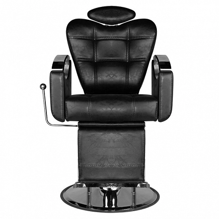 Fotel barberski Hair System SM107 czarny dostępny w 48h Fotele barberskie Hair System 5906717428876