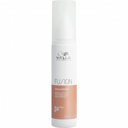 Kuracja aminokwasowa Wella Fusion Amino Refiller odbudowująca włosy zniszczone 70ml Ampułki regenerujące Wella 4064666318295