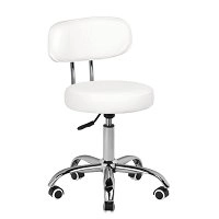 Taboret kosmetyczny Activ A-007 do pedicure biały dostępny w 48h