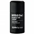 Mydło ZEW for men naturalne 3w1 do twarzy, ciała i włosów z węglem drzewnym Peeling do rąk ZEW 5906874538678