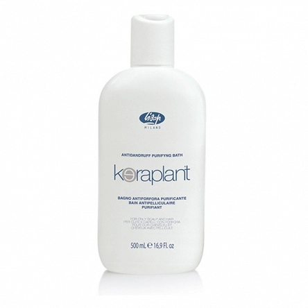 Szampon przeciwłupieżowy Lisap Keraplant ANTIDANDRUFF Bath 500ml Szampony przeciwłupieżowe Lisap 1101210000015