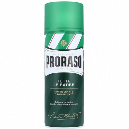 Pianka do golenia Proraso Green Shaving Foam 300ml Produkty do golenia Proraso 8004395001927