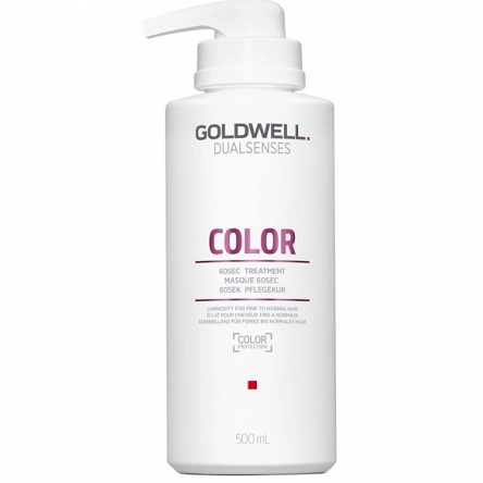 Maska Goldwell Dualsenses Color 60-sek nabłyszczająca do włosów farbowanych i naturalnych 500ml Maski do włosów Goldwell 4021609061052