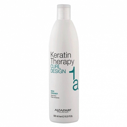 Fluid Alfaparf Keratin Therapy Curl Design 1a ondulujący do tworzenia loków i fal 500ml Trwała ondulacja włosów Alfaparf 8022297094946