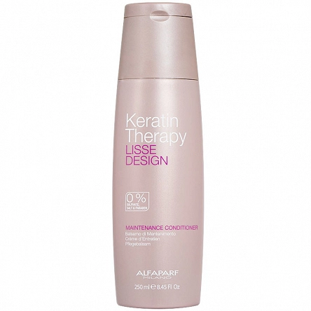 Odżywka Alfaparf Keratin Therapy Lisse Design 250ml po keratynowym prostowaniu włosów Keratynowe prostowanie włosów Alfaparf 8022297141435