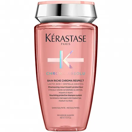 Szampon Kerastase Chroma Absolu wzbogacony - odżywczy do włosów koloryzowanych i uwrażliwionych 250ml Kerastase 3474637058975