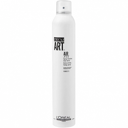 Lakier Loreal Tecni.art Air-Fix o supermocnym utrwaleniu 400ml Lakiery do włosów L'Oreal Professionnel 30165373