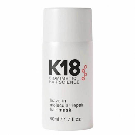 Maska K18 Leave-In Molecular Repair Hair Mask, naprawcza do włosów 50ml Maski do włosów K18 858511001128