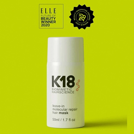 Maska K18 Leave-In Molecular Repair Hair Mask, naprawcza do włosów 50ml Maski do włosów K18 858511001128