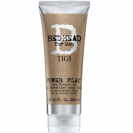 Tigi Żel Bed Head formen Power Play Firm Finish Gel 200ml Żele do włosów Tigi 615908425826