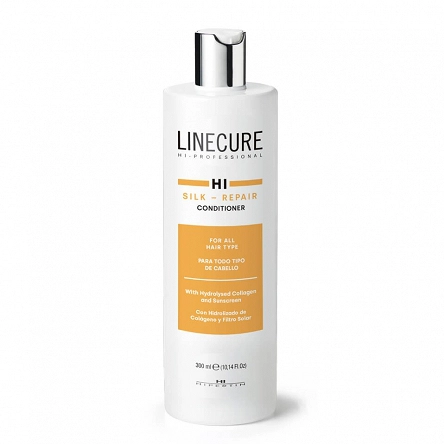 Odżywka Hipertin Linecure Silk-repair jedwabna wygładzająca włosy 300ml Odżywka wzmacniająca włosy Hipertin 8430190067040