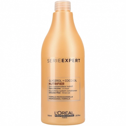 Odżywka Loreal Nutrifier nawilżająca włosy 750ml Odżywka nawilżająca do włosów L'Oreal Professionnel 3474636382873