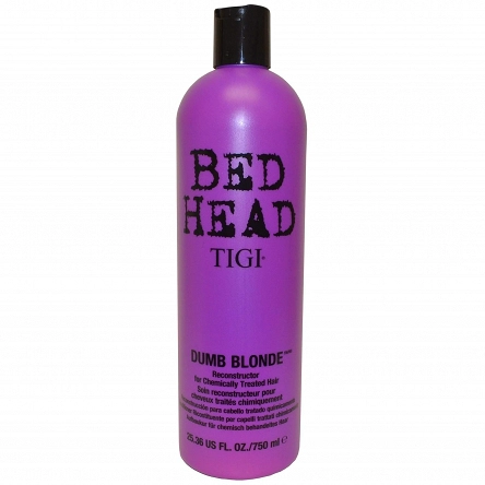 Odżywka Tigi Bed Head Dumb Blonde Reconstructor do włosów zniszczonych zabiegami chemicznymi 750ml Odżywka do włosów blond Tigi 615908429831