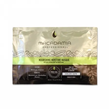 Maska Macadamia Nourishing Moisture Masque nawilżająca 30ml Maski nawilżające włosy Macadamia professional 815857010856