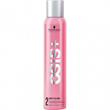 Pianka Schwarzkopf OSIS+ Soft Glam Plumping Shine zwiększająca objętość cienkich włosów 200ml Pianki do włosów Schwarzkopf 4045787329988