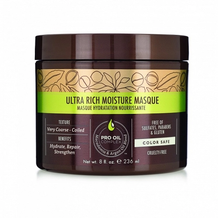 Maska Macadamia Ultra Rich Moisture Masque nawilżająca 236ml Maski nawilżające włosy Macadamia professional