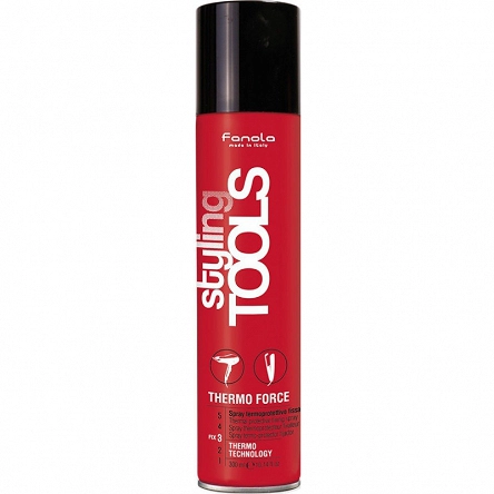 Spray Fanola Styling Tools Thermo Force termoochronny, utrwalający do stylizacji włosów 300ml Płyn termoochronny do włosów Fanola 8032947863921