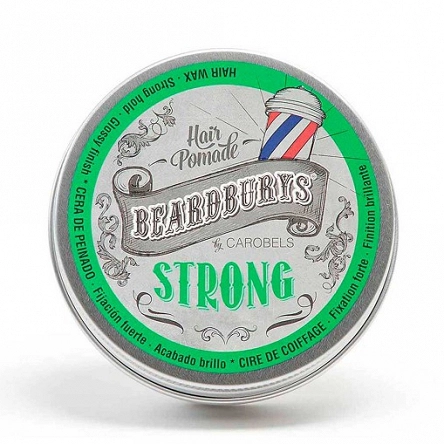 Pomada Beardburys Strong Hair do naturalnych stylizacji do włosów 15ml Beardburys Beardburys 8431332125215