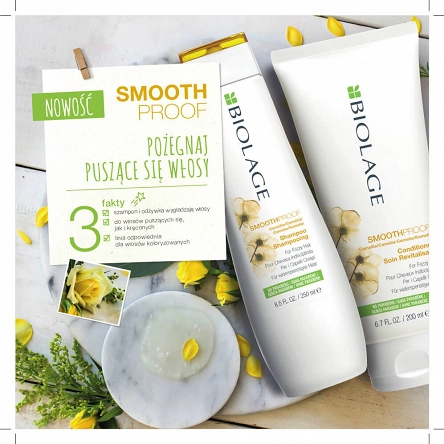 Szampon Biolage SmoothProof wygładzający do włosów niesfornych 250ml Szampony do włosów Matrix 3474630620926