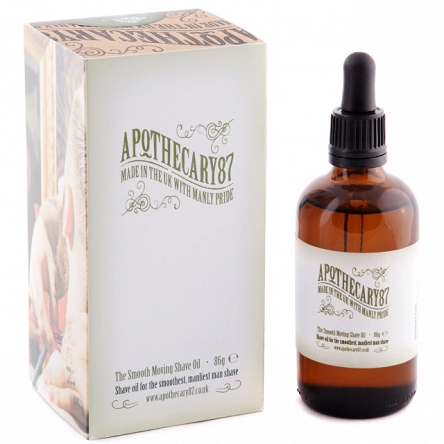 Olejek Apothecary87 The Smooth Moving Shave Oil 100ml Pielęgnacja Apothecary87 5060401130060