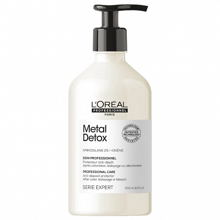 Kuracja Loreal Metal Detox zabezpieczająca włosy po koloryzacji i dekoloryzacji 500ml Odżywki do włosów L'Oreal Professionnel 30160637