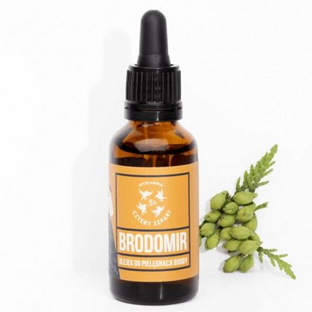 Olejek 4 Szpaki Brodomir naturalny do brody i zarostu 30ml Pielęgnacja 4 Szpaki 5906660352433