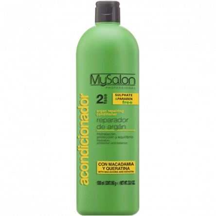 Odżywka regenerująca MySalon Professional Reparador de Argan do włosów 1000ml MySalon Professional 8437014547351