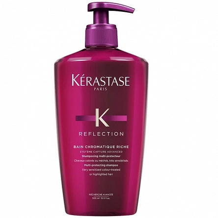 Kąpiel Kerastase Chromatique Riche Bain do włosów farbowanych 500ml Szampony do włosów Kerastase 3474636494781