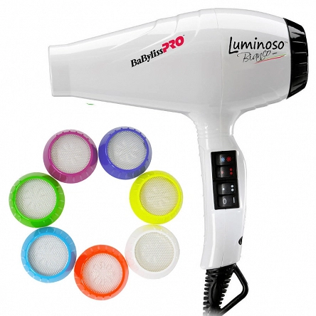 Suszarka BaByliss Pro BAB6350IE Bianco Luminoso 2100W Suszarki do włosów BaByliss Pro 3030050091717