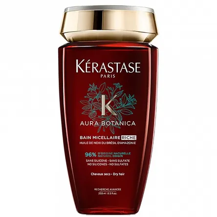 Kąpiel Kerastase Aura Botanica Bain Riche do włosów matowych, wyłącznie naturalne składniki, 250ml Szampony nabłyszczające Kerastase 3474636591084