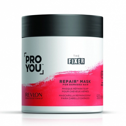 Maska Revlon ProYou Fixer Mask Repair regenerująca dla włosów zniszczonych 500ml Maski regenerujące włosy Revlon Professional 8432225114255