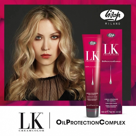 Paleta Lisap LK Cream Color Oil Protection Complex Palety kolorów farb Lisap 2511260000016