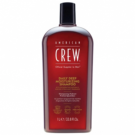 Szampon AMERICAN CREW Classic Daily Moisturizing Shampoo dla mężczyzn 1000ml Szampony nawilżające American Crew 738678001059