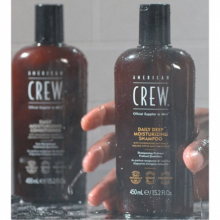 Szampon AMERICAN CREW Classic Daily Moisturizing Shampoo dla mężczyzn 1000ml Szampony nawilżające American Crew 738678001059